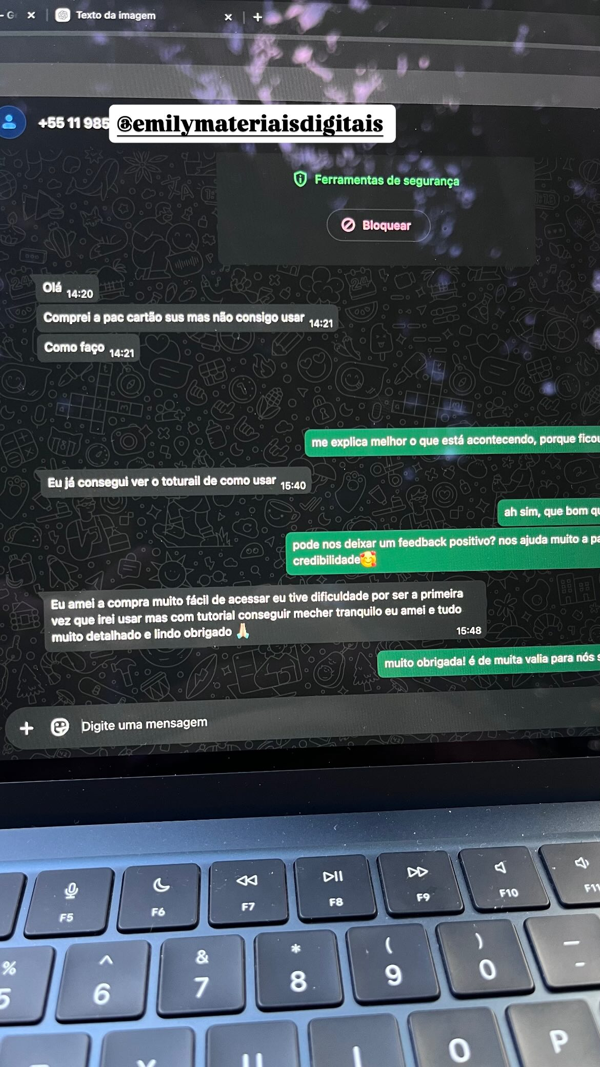 Depoimento de cliente 5