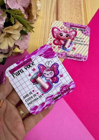 Modelo de lembrancinha 4 do pack Outubro Rosa